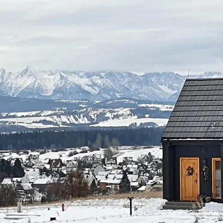 Przystan Nad Listepka Domek Nowoczesna Stodola Z Widokiem Na Tatry, Gorce I Pieniny Lopuszna Exterior photo