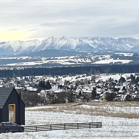 Przystan Nad Listepka Domek Nowoczesna Stodola Z Widokiem Na Tatry, Gorce I Pieniny Lopuszna Exterior photo