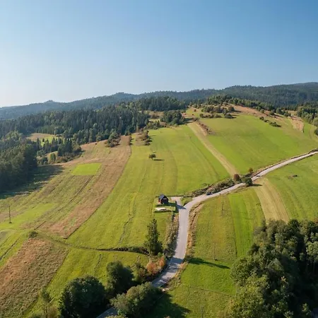 Przystan Nad Listepka Domek Nowoczesna Stodola Z Widokiem Na Tatry, Gorce I Pieniny Lopuszna Exterior photo